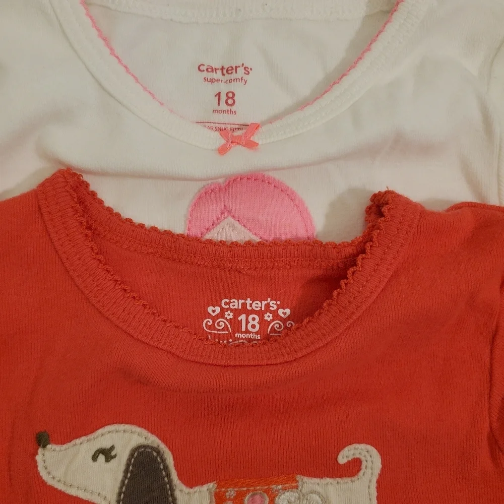 Carter's 18 months Tees Bundle